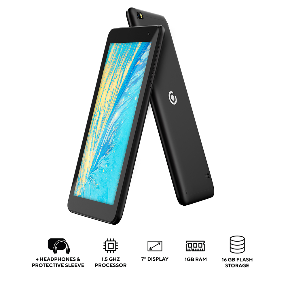 7” Quad-Core Tablet with Headphones + Tablet Sleeve - Core 7” Quad-Core Tablet with Headphones + Tablet Sleeve - Core