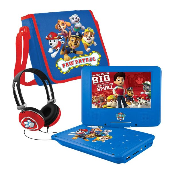 Cataract tweet indlæg PAW Patrol 7" Portable DVD Player with Headphones + Carrying Bag - Core  Innovations