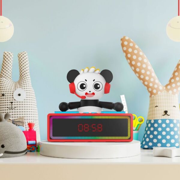 DJ Combo Dancing Bluetooth Speaker and Alarm Clock Core Innovations