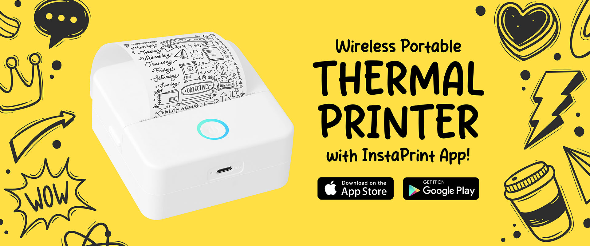 Featured Item 4: Wireless Portable Thermal Printer